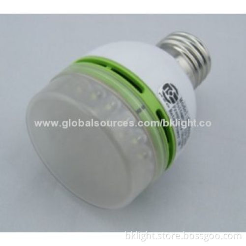 Sound/PIR Human Sensor LED Bulb with 110/220V AC Working Voltage